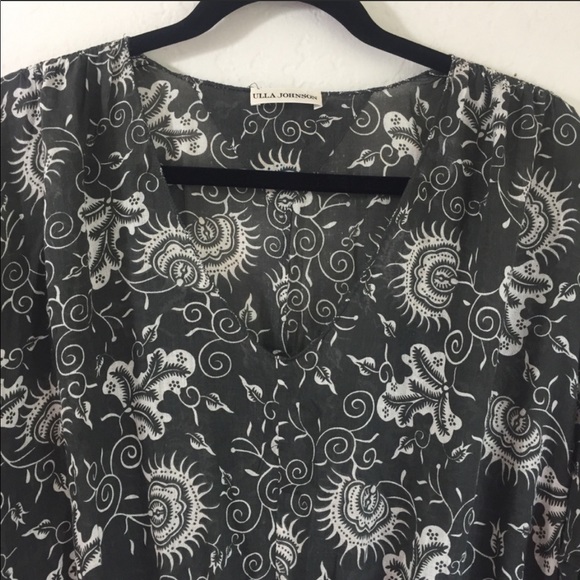 Ulla Johnson Batu Smoked Floral mini dress size 6 - Picture 7 of 7